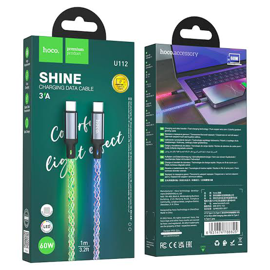 Hoco Shine U112 cable Tipo C