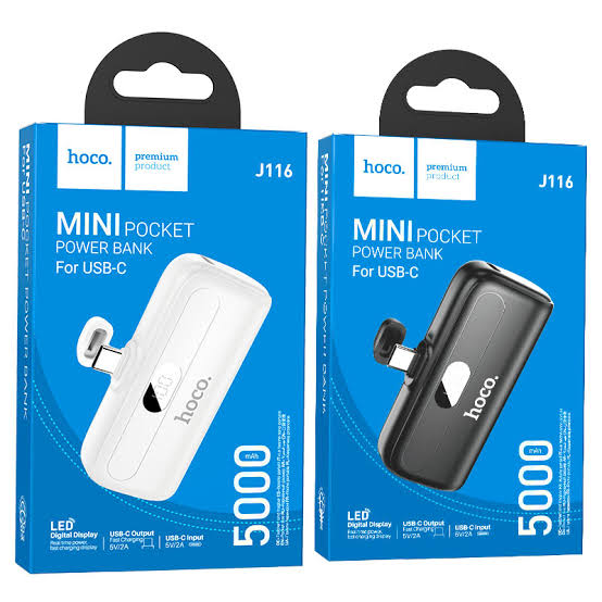 Hoco J116 Mini power bank tipo c