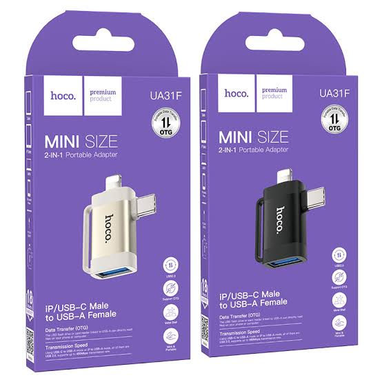 Hoco UA31F mini size adaptador OTG